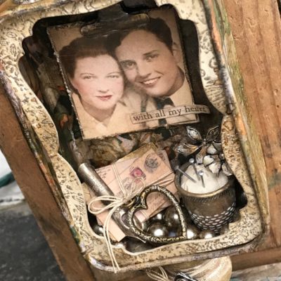 Tim Holtz Blog Hop for Creativation 2019- With all my heart