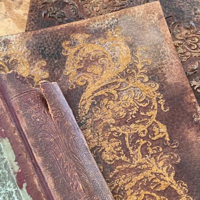 Vintage Embossed Leather Technique