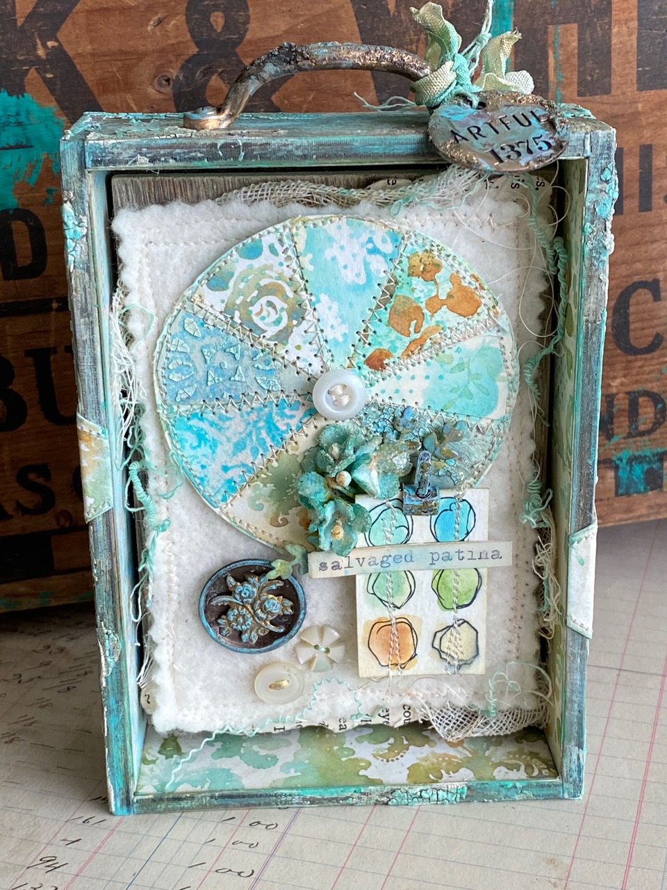How To Paint Patina - Salvaged Inspirations