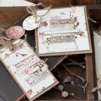 Let’s create with new Wafer Dies from Tim Holtz and Simon Says Stamp!